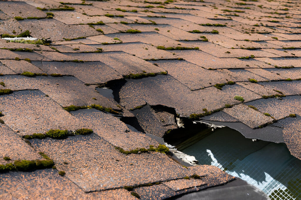 roof damage